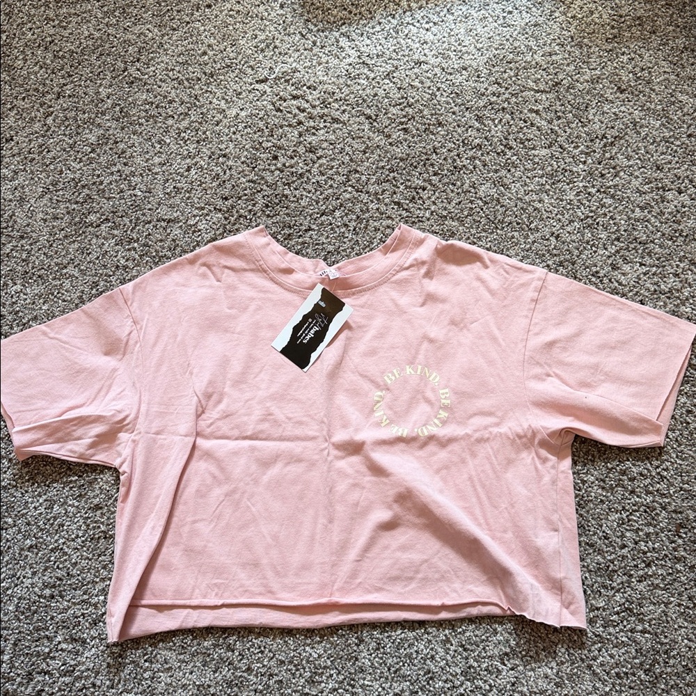 Be Kind Cropped T-shirt